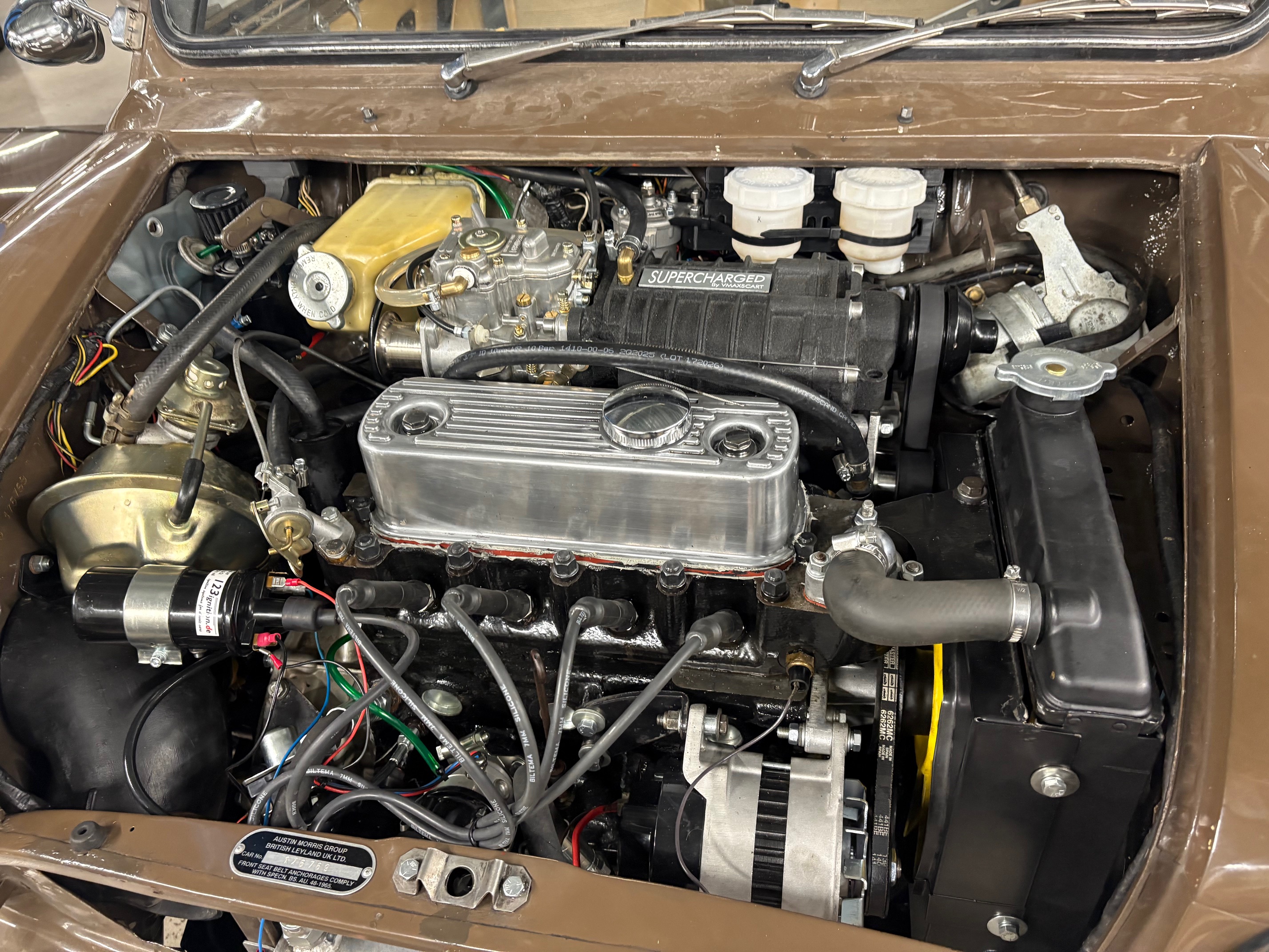 Innocenti Mini — kompressormatad gatbil